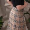 spódnica damska w kratę burberry