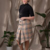 spódnica damska w kratę burberry