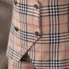 kamizelka damska w kratę burberry