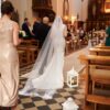 suknia ślubna z welonem od krawca Chorzów